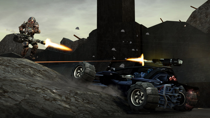 Illustration for article titled New Crackdown 2 Screens Show Off Shiny Preorder Armor